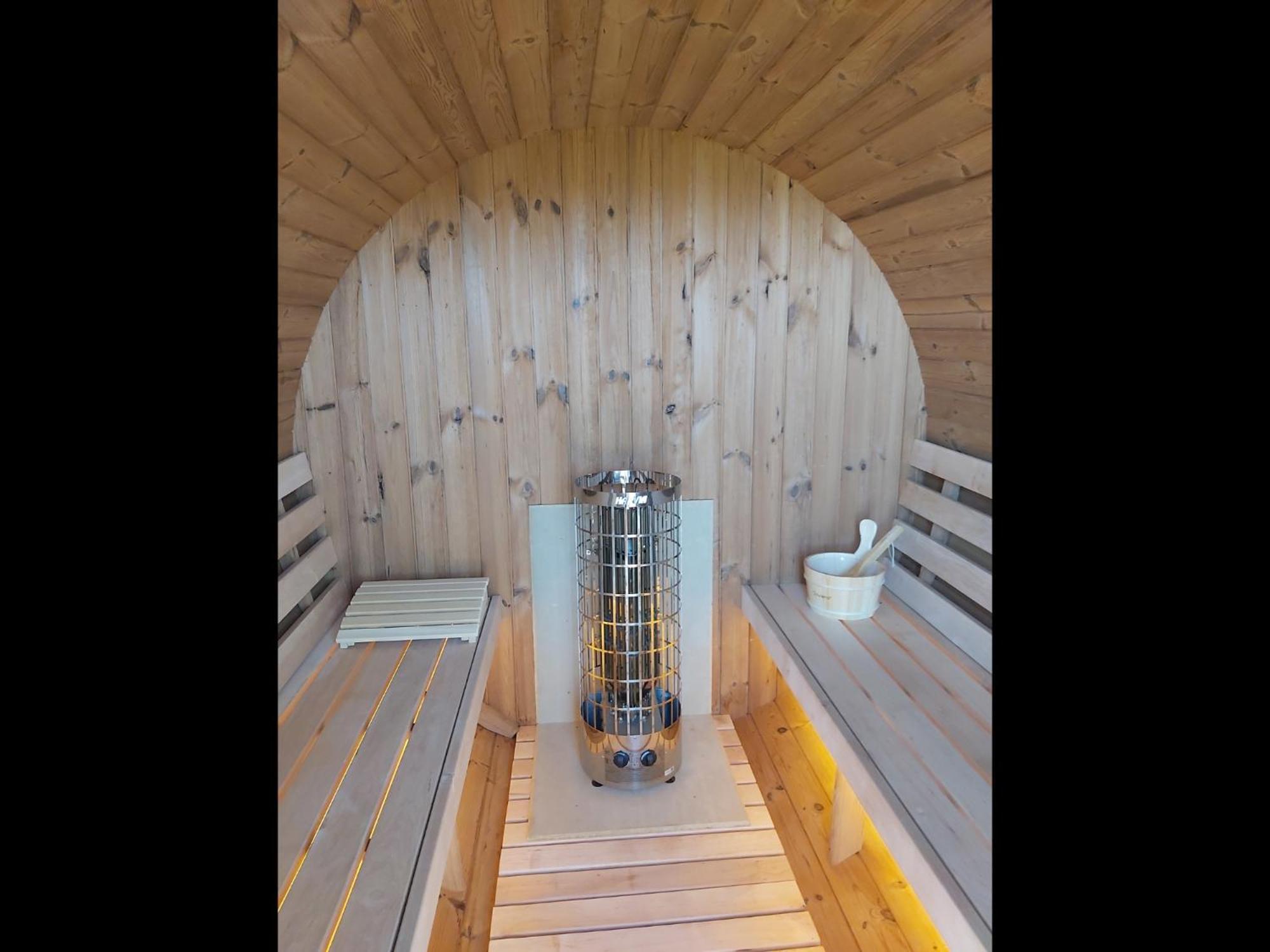 Neu! Ferienhaus Taja Niebuell Mit Sauna Εξωτερικό φωτογραφία